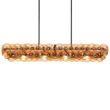Load image into Gallery viewer, Loren Linear Chandelier in Detail.