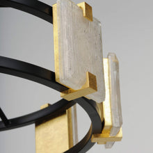 Load image into Gallery viewer, Radiant LED Chandelier in Detail.