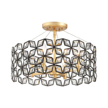 Load image into Gallery viewer, Brookcrest Semi Flush Mount Ceiling Light.