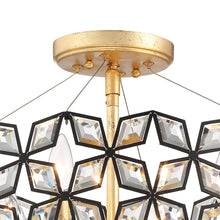 Load image into Gallery viewer, Brookcrest Semi Flush Mount Ceiling Light in Detail.