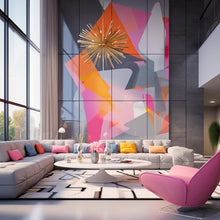Load image into Gallery viewer, Confluence Pendant Light in living room.