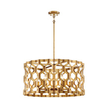 Load image into Gallery viewer, Coronade Semi Flush Mount Ceiling Light (6-Light).