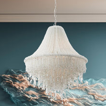 Load image into Gallery viewer, Crystal Reign Pendant Light in Detail.