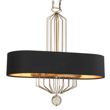 Load image into Gallery viewer, Grandeur Pendant Light in Aged Antique Brass.