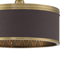 Load image into Gallery viewer, Splendour Semi Flush Mount Ceiling Light in Detail.