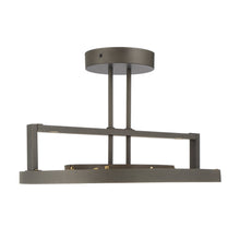 Load image into Gallery viewer, Tribeca LED Semi Flush Mount Ceiling Light in Detail.
