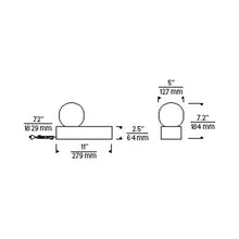 Load image into Gallery viewer, Mina LED Table Lamp - line drawing.