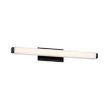 Load image into Gallery viewer, Mini Vogue LED Bath Bar in Black.