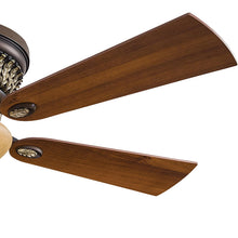 Load image into Gallery viewer, Calais LED Ceiling Fan in Detail.