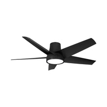 Load image into Gallery viewer, Chubby II Outdoor LED Smart Ceiling Fan in Coal.