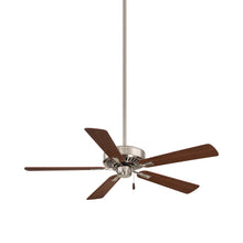 Load image into Gallery viewer, Contractor Plus Ceiling Fan in Brushed Nickel/Dark Walnut .