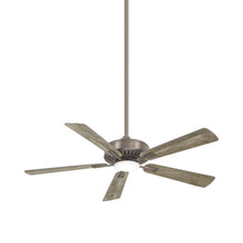 Load image into Gallery viewer, Contractor Plus LED Ceiling Fan in Burnished Nickel.
