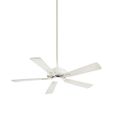Load image into Gallery viewer, Contractor Plus LED Ceiling Fan in Bone White.