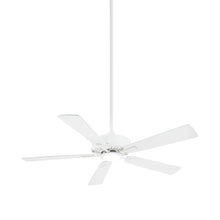 Load image into Gallery viewer, Contractor Plus LED Ceiling Fan in White.