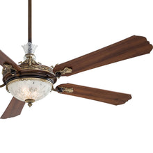 Load image into Gallery viewer, Cristafano LED Ceiling Fan in Detail.