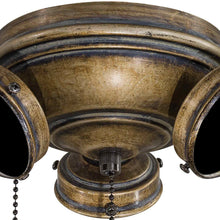 Load image into Gallery viewer, Custom 7 1/2" LED Fan Light Kit in Detail.