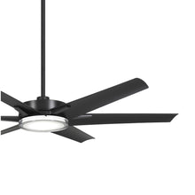 Load image into Gallery viewer, Deco LED Ceiling Fan in Detail.