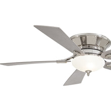 Load image into Gallery viewer, Delano II LED Flush Mount Ceiling Fan in Detail.