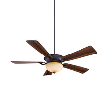 Load image into Gallery viewer, Delano LED Ceiling Fan in Kocoa.