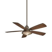Load image into Gallery viewer, Groton LED Ceiling Fan in Oil Rubbed Bronze.