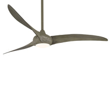 Load image into Gallery viewer, Light Wave LED Ceiling Fan in Driftwood (65-Inch).