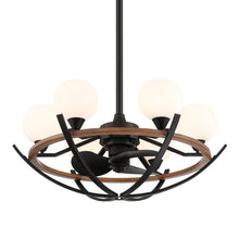 Load image into Gallery viewer, Marilyn LED Ceiling Fan in Detail.