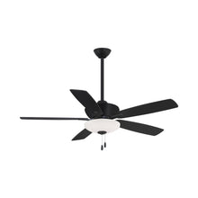 Load image into Gallery viewer, Minute LED Ceiling Fan in Coal.