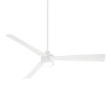 Load image into Gallery viewer, Skinnie LED Ceiling Fan in Flat White.