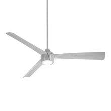 Load image into Gallery viewer, Skinnie LED Ceiling Fan in Grey.