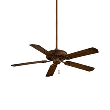 Load image into Gallery viewer, Sundowner Ceiling Fan in Mossoro Walnut.