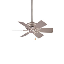 Load image into Gallery viewer, Supra Ceiling Fan in Brushed Steel (32-Inch).