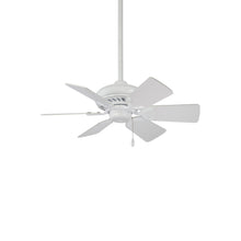 Load image into Gallery viewer, Supra Ceiling Fan in White (32-Inch).
