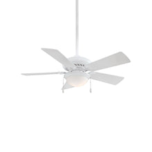 Load image into Gallery viewer, Supra Uni-Pack LED Ceiling Fan in White (44-Inch).