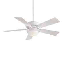 Load image into Gallery viewer, Supra Uni-Pack LED Ceiling Fan in White (52-Inch).