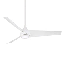 Load image into Gallery viewer, Twist LED Ceiling Fan in Flat White.
