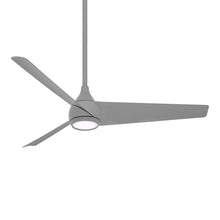 Load image into Gallery viewer, Twist LED Ceiling Fan in Grey.