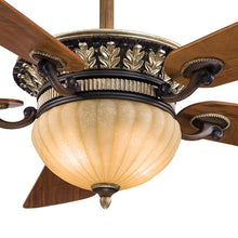Load image into Gallery viewer, Volterra LED Ceiling Fan in Detail.