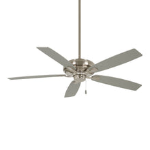 Load image into Gallery viewer, Watt Ceiling Fan in Brushed Nickel.