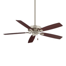 Load image into Gallery viewer, Watt Ceiling Fan in Polished Nickel.