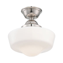 Load image into Gallery viewer, 2257 Semi Flush Mount Ceiling Light in Polished Nickel .