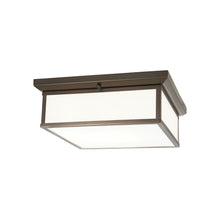 Load image into Gallery viewer, 691 LED Flush Mount Ceiling Light in Harvard Court Bronze (16-Inch).