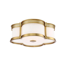 Load image into Gallery viewer, 824-L LED Flush Mount Ceiling Light in Liberty Gold (Small).