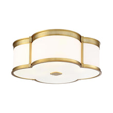 Load image into Gallery viewer, 824-L LED Flush Mount Ceiling Light in Liberty Gold (Large).