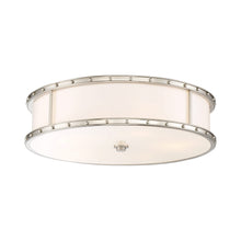 Load image into Gallery viewer, 827-L LED Flush Mount Ceiling Light in Brushed Nickel (Large).