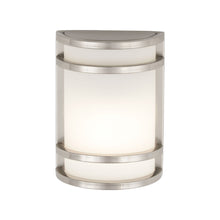 Load image into Gallery viewer, Bay View Outdoor Wall Light in Brushed Stainless Steel (9.5-Inch).