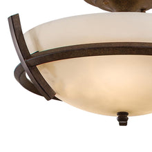 Load image into Gallery viewer, Calavera Semi Flush Mount Ceiling Light in Detail.