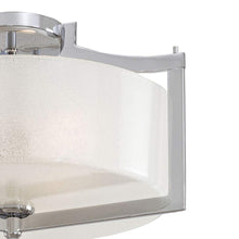 Load image into Gallery viewer, Clarté Semi Flush Mount Ceiling Light in Detail.