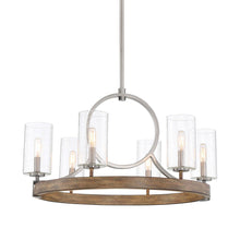 Load image into Gallery viewer, Country Estates Chandelier in Detail.