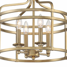 Load image into Gallery viewer, Covent Park Flush Mount Ceiling Light in Detail.
