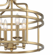 Load image into Gallery viewer, Covent Park Flush Mount Ceiling Light in Detail.